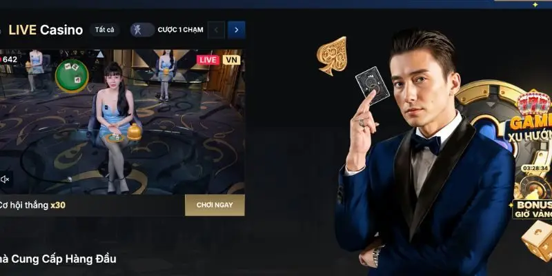 Sảnh game tạo ấn tượng cho sân chơi uy tín